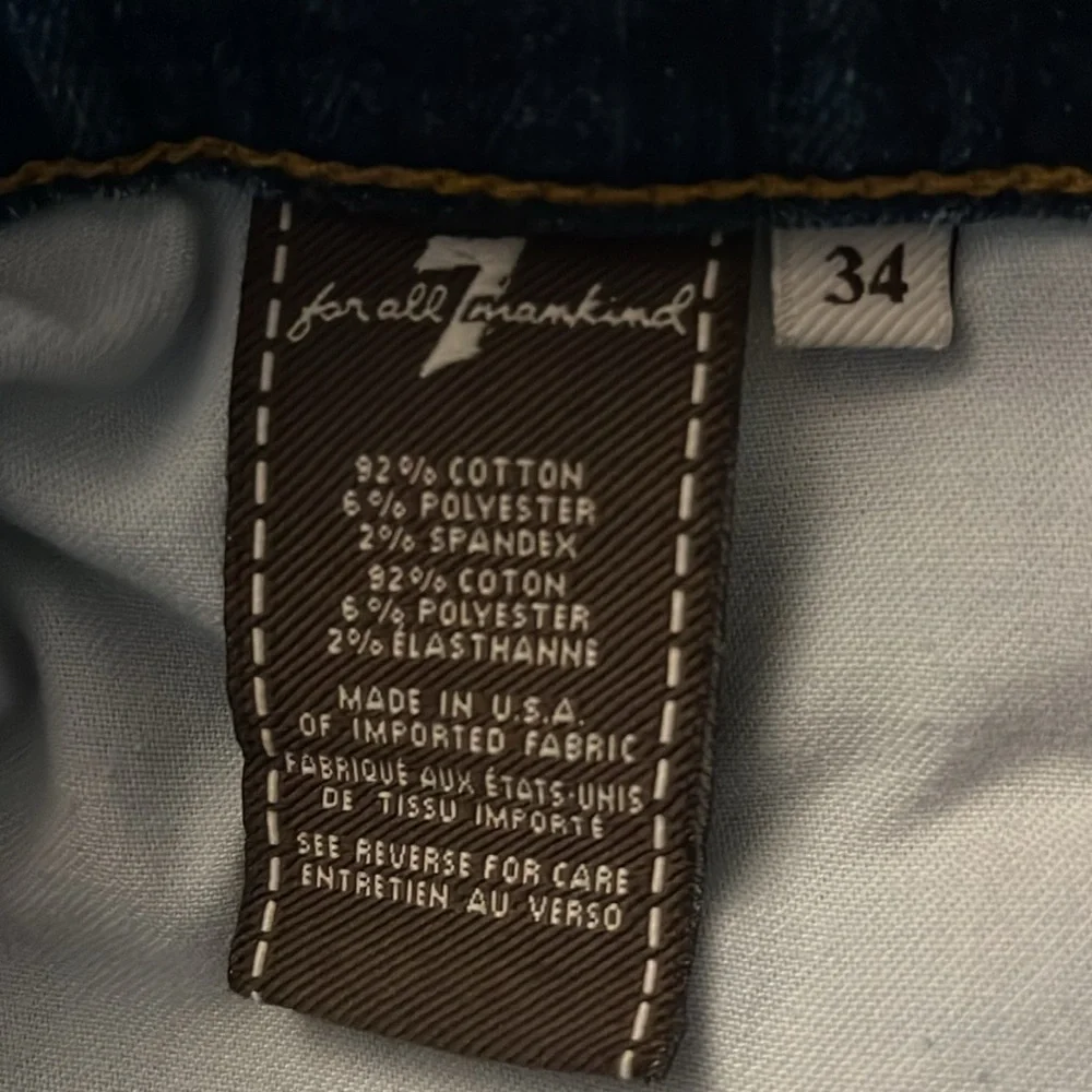 7 for All Man Kind Austyn Denim Shorts
